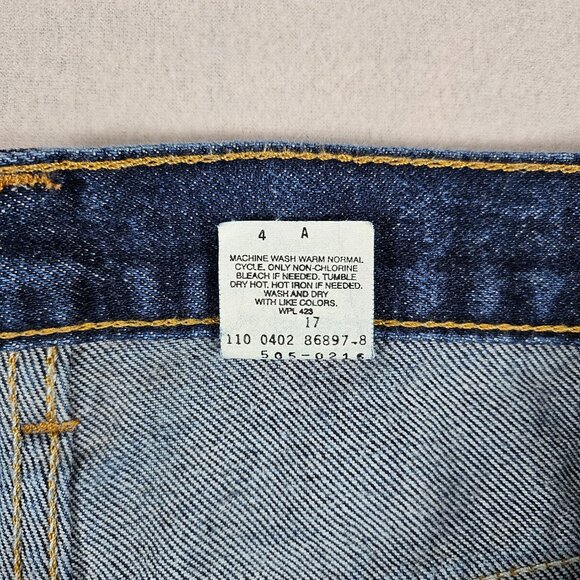 LEVIS Jeans Mens 38x34 Blue Denim 505 Vintage (2002) - Picture 5 of 13